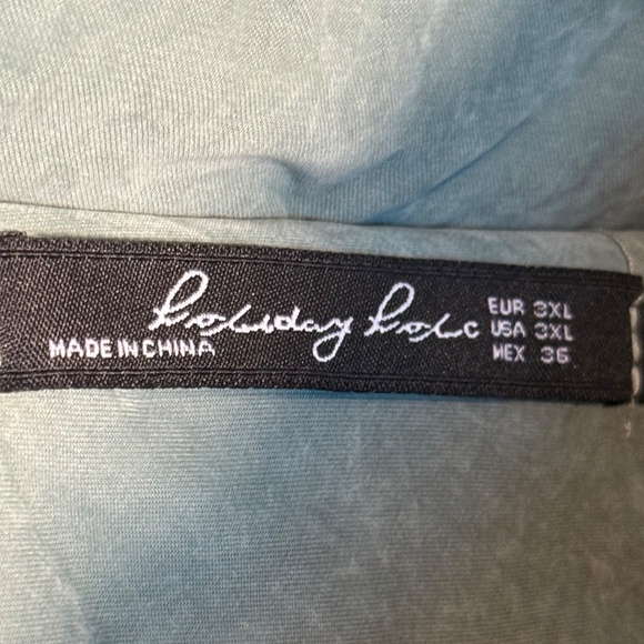 *NWOT* Coat. Sage Green, Size 3xl. - Picture 9 of 10